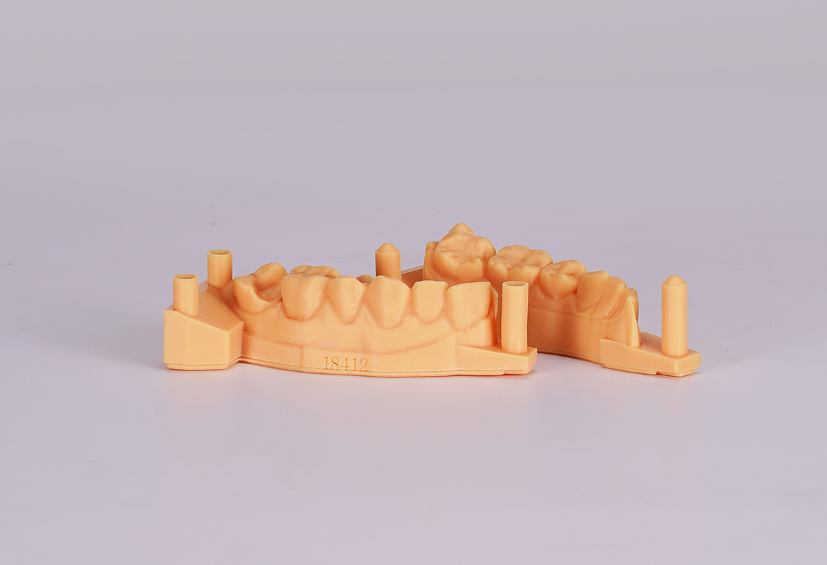 3D printed orthodontic dental model sample
