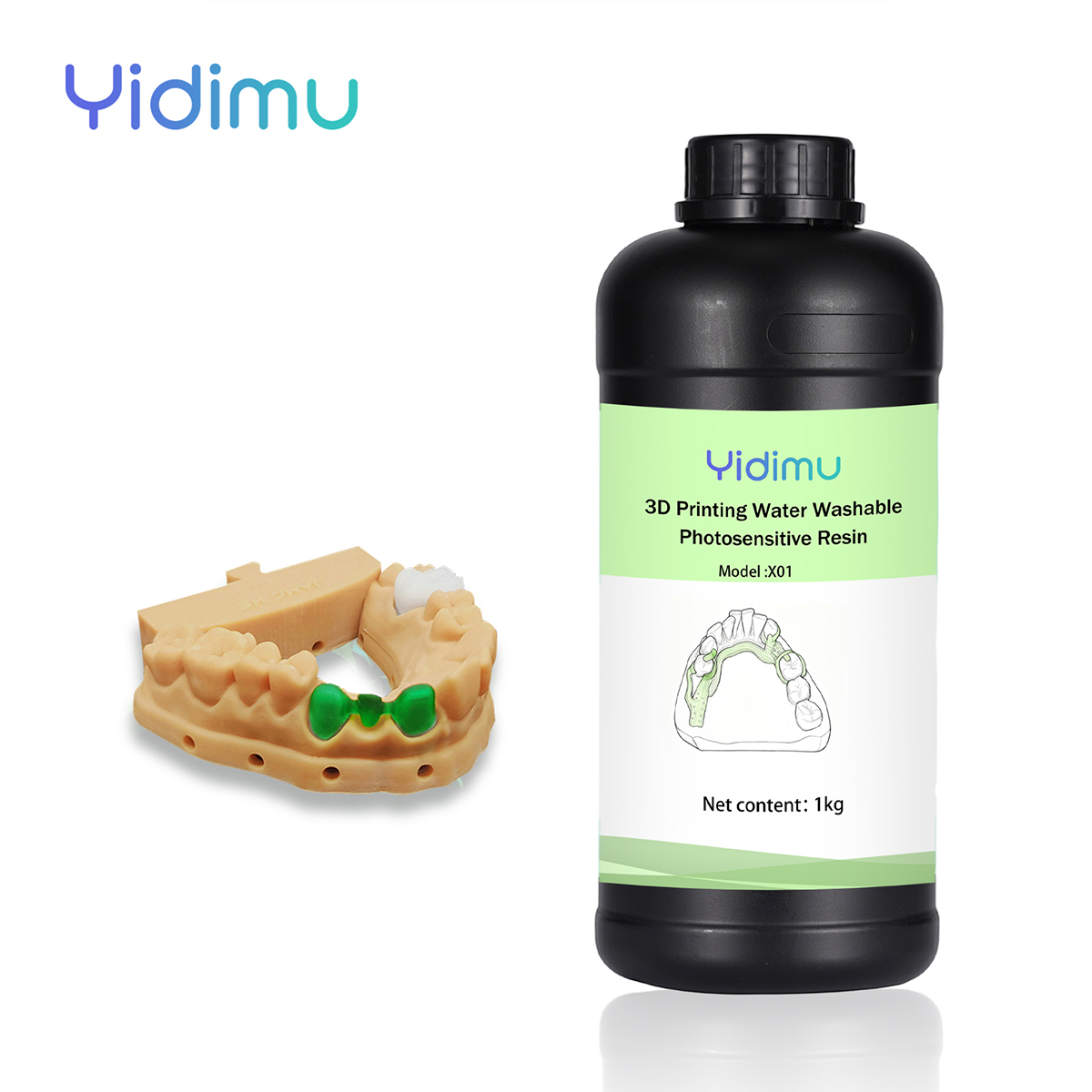 Castable dental resin for dental casting pattern workflows