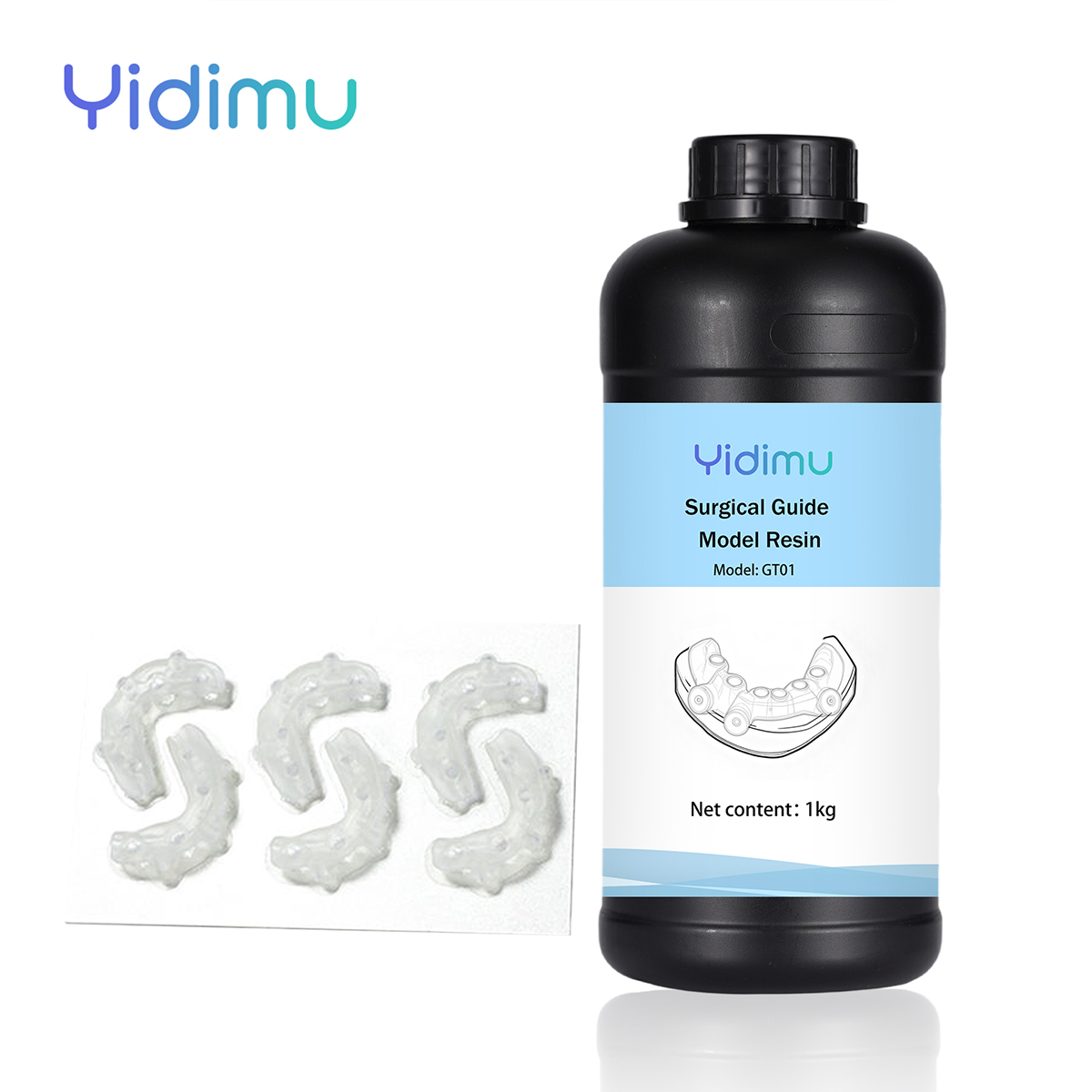 Dental model resin for 3D printed dental working models
