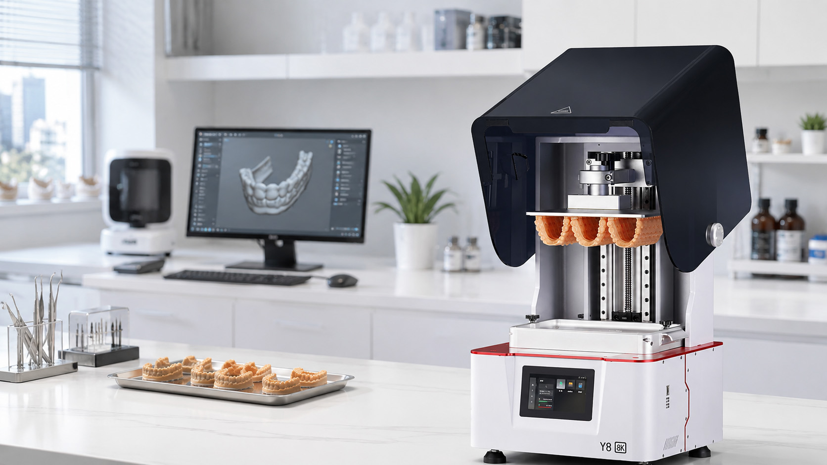 Yidimu dental 3D printers for professional dental model workflows