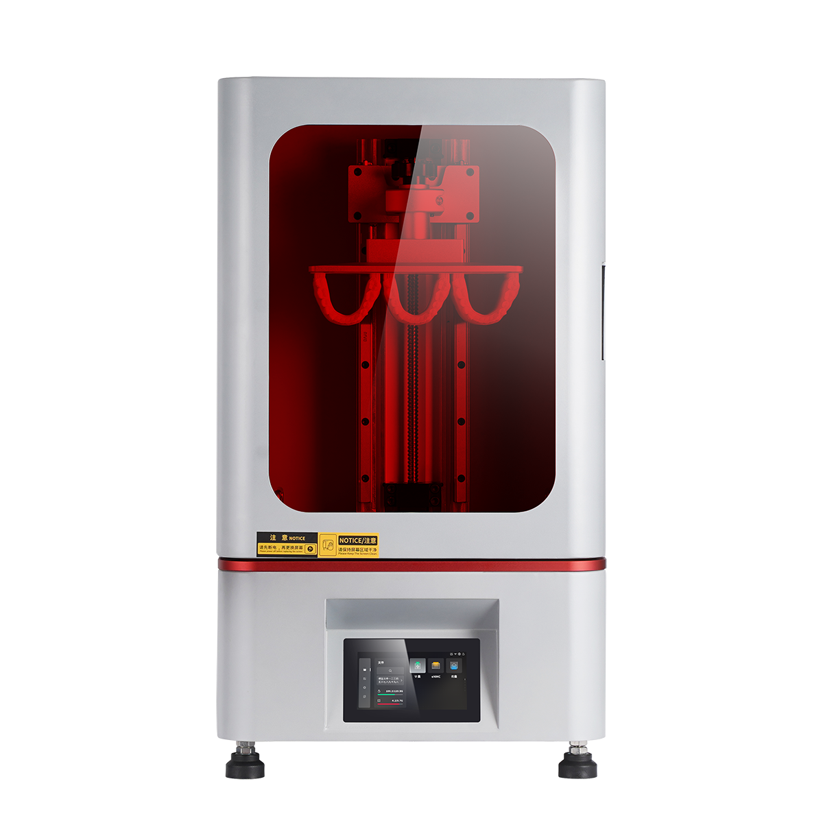 Yidimu Eternal D1 dental LCD resin 3D printer with orange protective cover