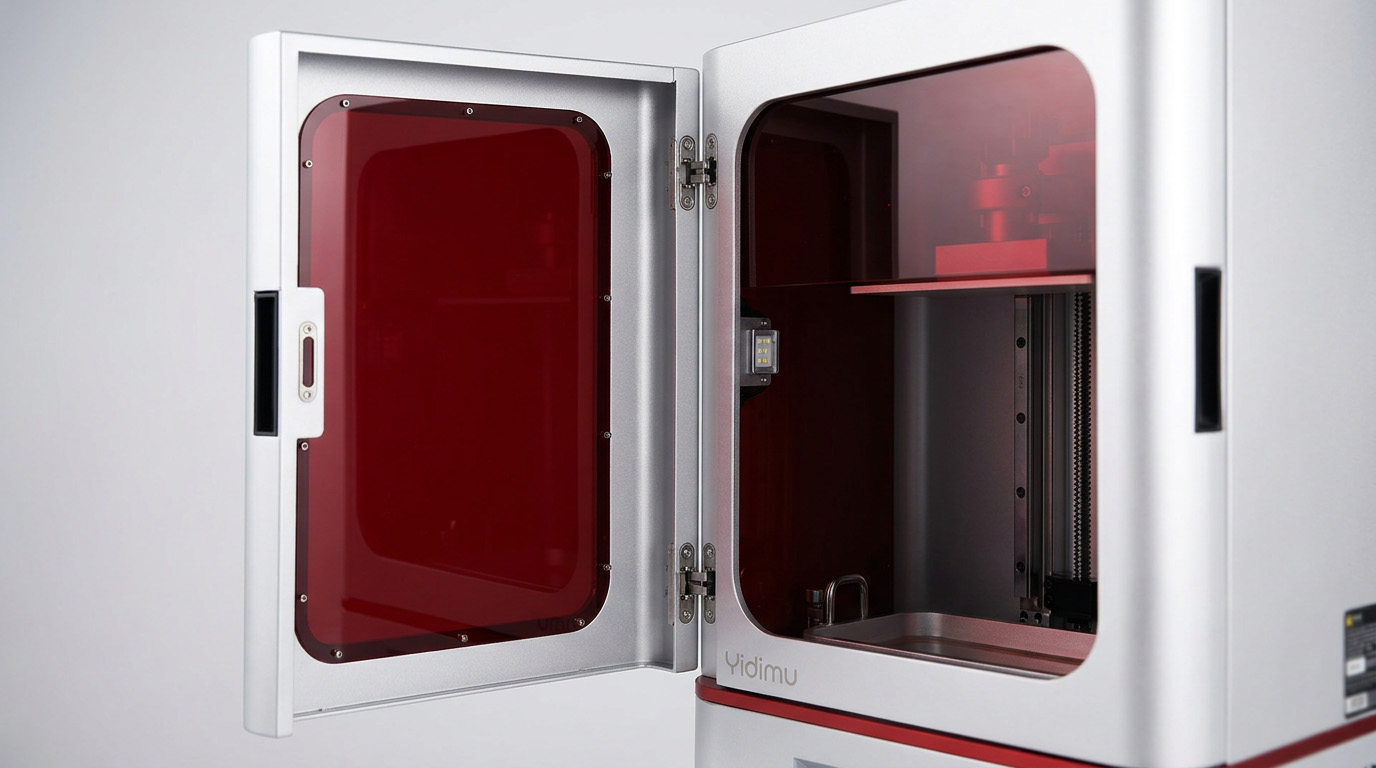 Side access door of the Yidimu Eternal D1 resin printer