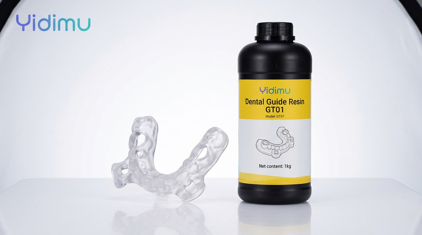 Yidimu translucent GT01 dental guide model resin and printed guide model
