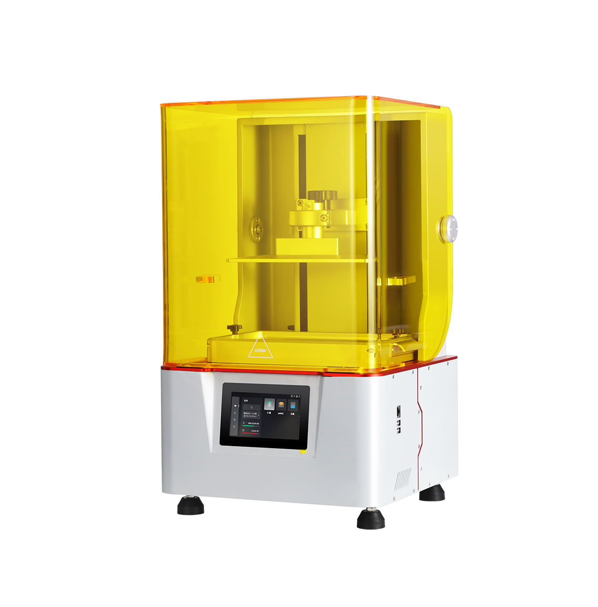 Yidimu Eternal Y8 dental 3D printer with orange protective cover