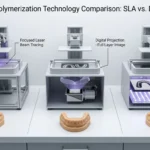 lcd vs dlp vs sla for dental 3d printing key differences