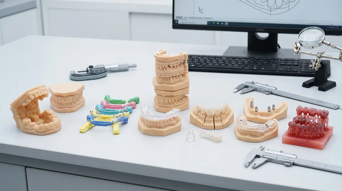 what can you make with a dental 3d printer