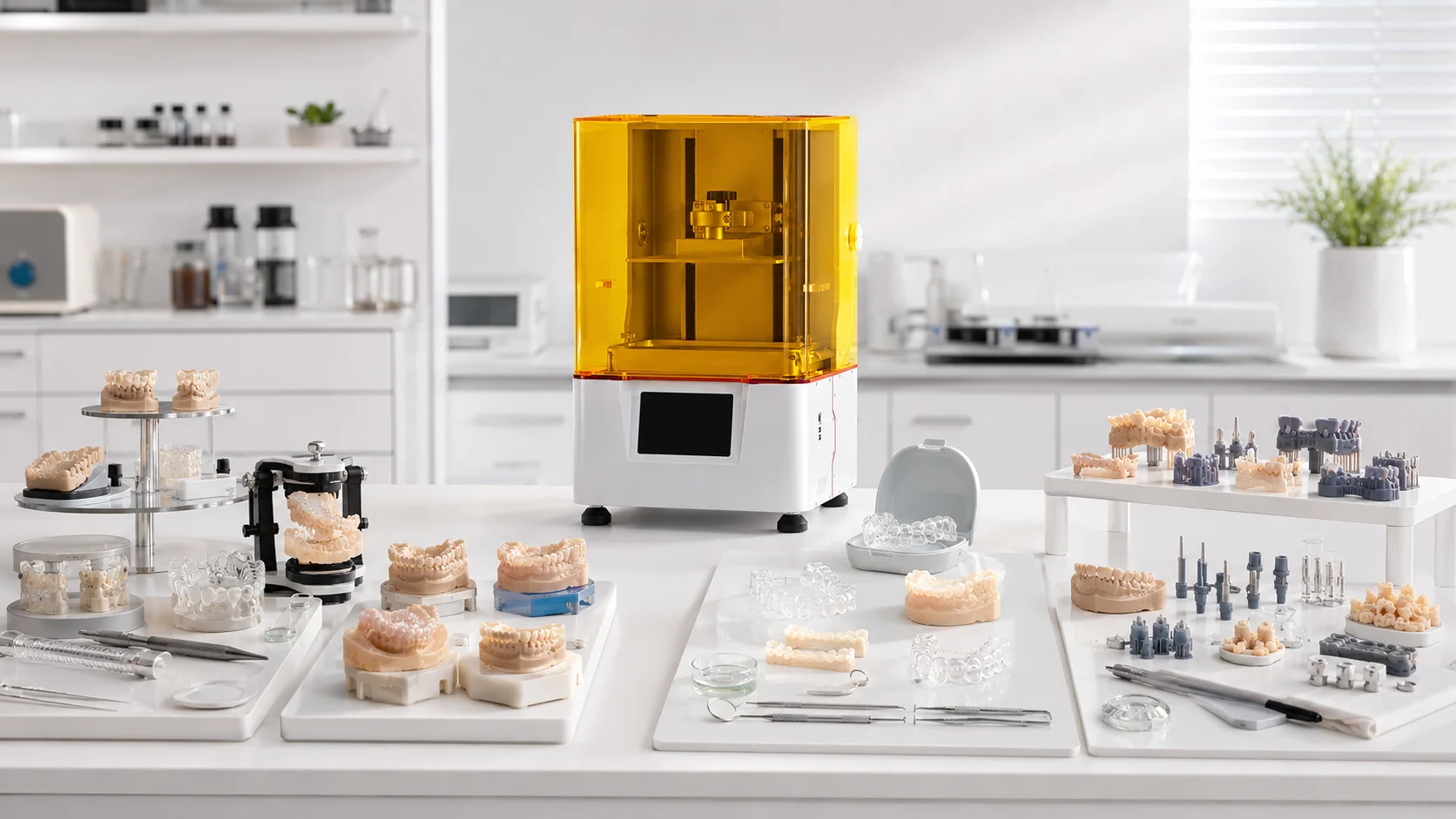 what is a dental 3d printer used for